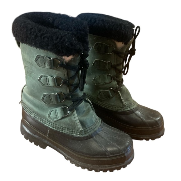 Sorel Caribou Kaufman Snow Boots size 6 - Picture 1 of 12